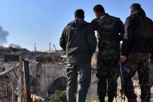 Suriye askerleri bir intihar saldırısını engelledi