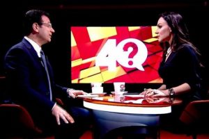 Ekrem İmamoğlu'nun konuşması yarıda kesildi, sunucudan a&ccedil;ıklama geldi