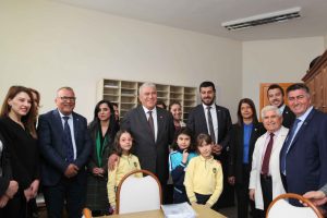 Fatih Atay, Başak Koleji'ni ziyaret etti