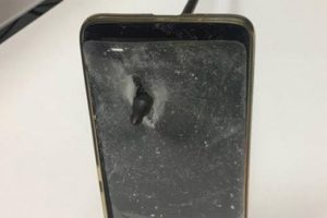Cep telefonu hayatını kurtardı!