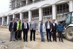 Bursa Gemlik'te adliye inşaatı devam ediyor