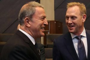 Bakan Akar, Shanahan ile g&ouml;r&uuml;şt&uuml;