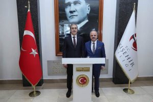 Savunma Sanayii Başkanı Demir'den Vali Çakacak'a ziyaret