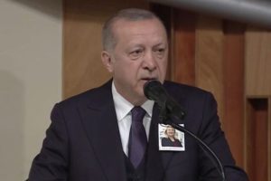 Erdoğan, Beril Dedeoğlu'nun cenaze töreninde konuştu