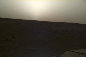 NASA'nın uzay aracı, Mars'ta gün batımını fotoğrafladı