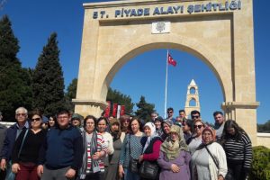 Aydın B&uuml;y&uuml;kşehir vatandaşları &Ccedil;anakkale'ye g&ouml;t&uuml;rd&uuml;