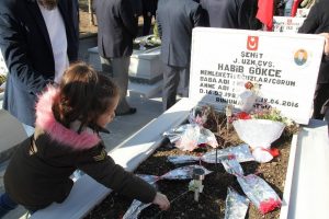 Şehit kızından duygulandıran s&ouml;zler