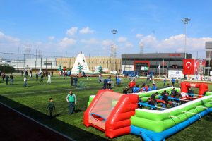 BOSİAD'da takımlar sahaya indi