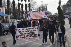 Balıkesir'de Yeni Zelanda'daki ter&ouml;r saldırısı protesto edildi