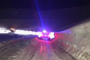 Hastaya paletli ambulans yetişti