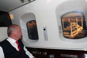 Cumhurbaşkanı Erdoğan havadan inceledi