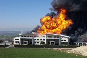 Korkutan fabrika yangınına ilişkin a&ccedil;ıklama