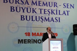 Bursa Memur-Sen'den "B&uuml;y&uuml;k Teşkilat Buluşması"