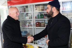 Başkan Sekmen Erzurum'u karış karış geziyor