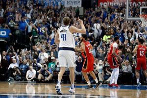 Nowitzki en skorer 6. isim oldu