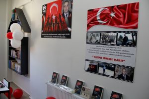 15 Temmuz şehidinin adı k&uuml;t&uuml;phanede yaşayacak