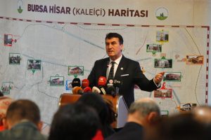 Bursa Osmangazi Belediye Başkanı Dündar: "Hisar hak ettiği değere kavuşacak"