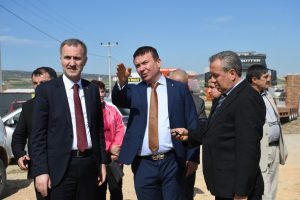 Bursa Yenicek&ouml;y Kavşağında yonca kavşak &ccedil;alışması başladı