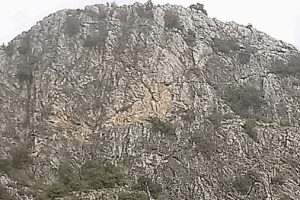 15 g&uuml;nd&uuml;r kayalıklarda mahsur kalan ke&ccedil;i kurtarılmayı bekliyor