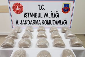 Jandarmanın operasyonunda 25 kilo eroin ele ge&ccedil;irildi