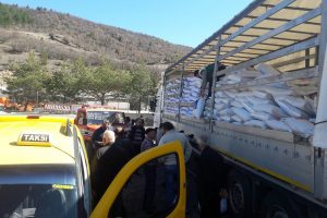 Kızılcahamamlı &ccedil;ift&ccedil;ilere 23 ton tohum dağıtıldı