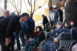 Bursa İnegöl Belediye Başkanı Taban huzurevi sakinleriyle Oylat'ta buluştu