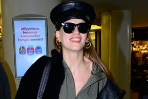 Serenay Sarıkaya ilgi odağı oldu