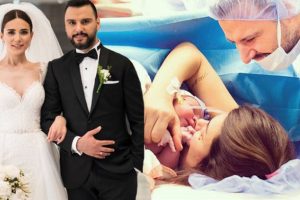 Alişan oğlu Burak'ı kucağından indirmiyor
