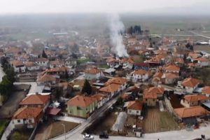 Deprem b&ouml;lgesi havadan g&ouml;r&uuml;nt&uuml;lendi
