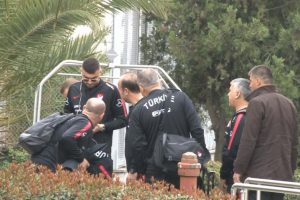 A Milli Futbol Takımı Arnavutluk'a gitti