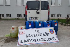 Mazot hırsızları jandarmadan ka&ccedil;amadı