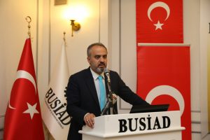 Bursa iş d&uuml;nyasından Aktaş'a destek