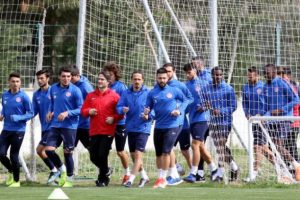 Antalyaspor kuvvet ve dayanıklılık &ccedil;alıştı