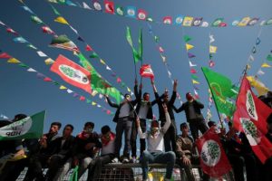 HDP'nin İzmir'deki kutlamasında skandal!