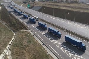 THY bin TIR'la taşınacak