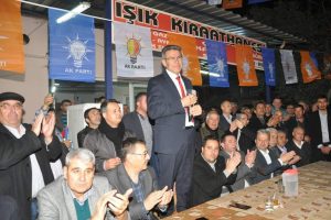 Cumhur İttifakı Adayı G&uuml;ler; hemşehrileri ile bir araya geldi