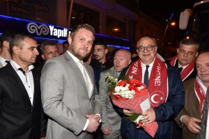 Manisa'da  Cengiz Erg&uuml;n r&uuml;zgarı