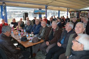 Emektar sporcular vefa s&ouml;yleşisi