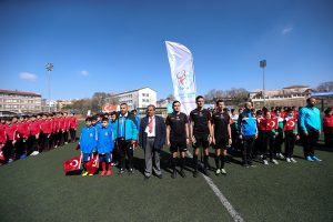 13 Yaş Altı Futbol Gelişim Projesi Turnuvası başladı
