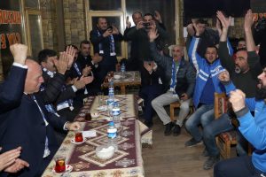Başkan Sekmen Erzurumspor taraftarlarıyla buluştu