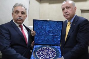 Cumhurbaşkanı Erdoğan Konya Valisi ile Belediye Başkanı'nı kabul etti