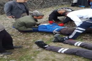 FEDAŞ &ccedil;alışanları 6 metreden aşağı d&uuml;şt&uuml;