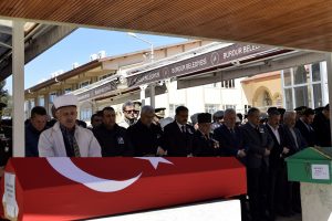 Vefat eden Kore gazisi son yolculuğuna uğurlandı