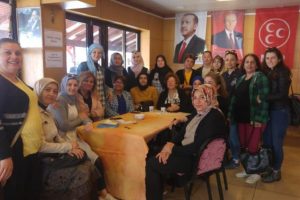 AK Parti Kadın Kolları se&ccedil;im &ccedil;alışmalarını s&uuml;rd&uuml;r&uuml;yor