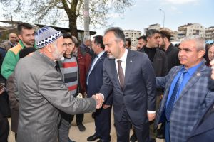 Bursa Soğanlı Merkez Camii ibadete a&ccedil;ıldı