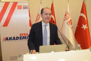 M&uuml;min Sekman, Bursa Ticaret ve Sanayi Odası Akademi'nin konuğu oldu