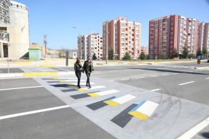 Yayalara &ouml;zel 3 boyutlu yaya ge&ccedil;idi