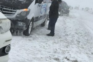 Van-Hakkari karayoluna &ccedil;ığ d&uuml;şt&uuml;