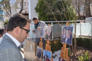 Muhsin Yazıcıoğlu anısına resim sergisi a&ccedil;ıldı