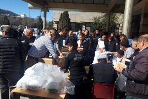 Hastane g&uuml;venlik g&ouml;revlileri merhum arkadaşlarını unutmadı